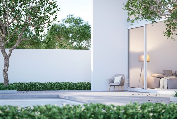 Courtyard Installation in Novi