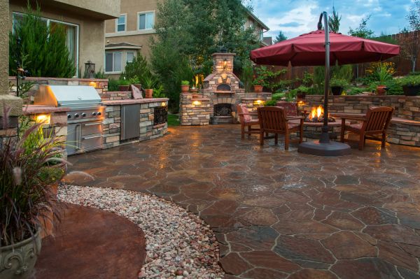 Stone Patio Construction in Novi