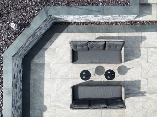 Porcelain Patio Installation in Novi