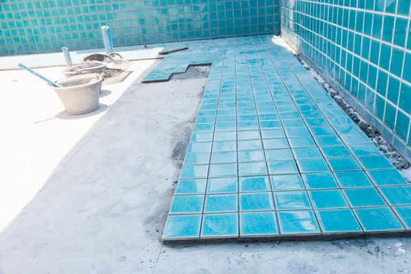 Pool Flooring Installation in Novi