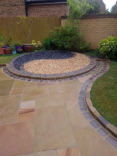 Sandstone Patio Installation in Novi