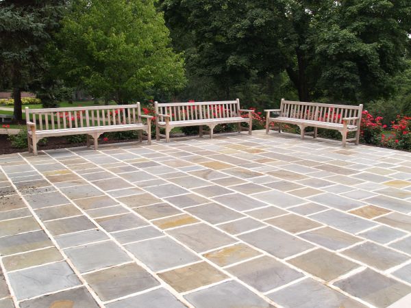 Slate Patio Installation in Novi